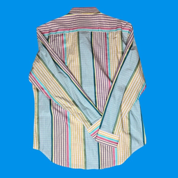 Robert Graham Fab Print Multi-Color Shirt in mint condition. Size Large. - Picture 2 of 4